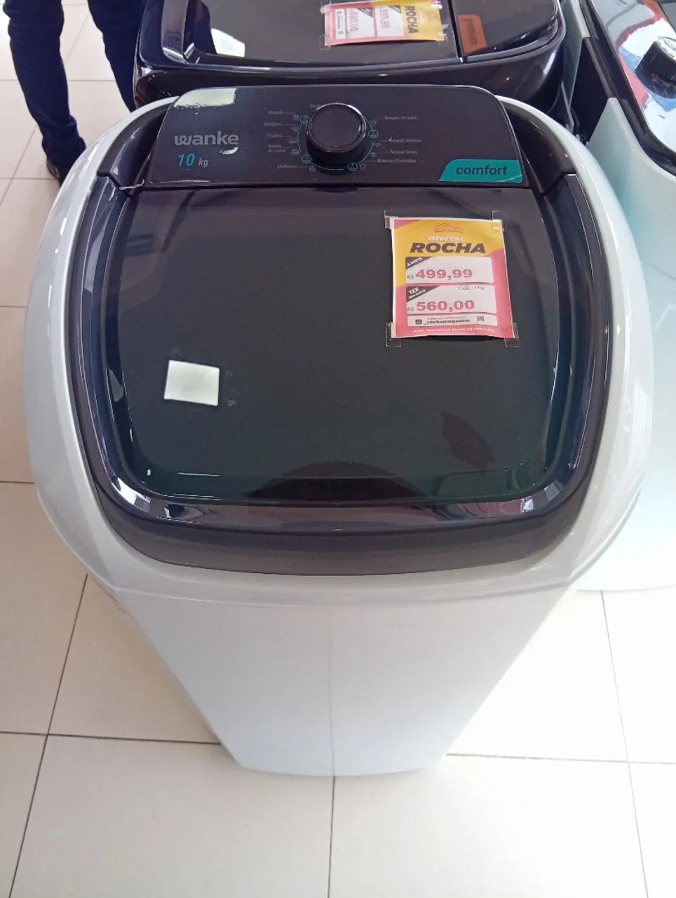 Máquina de Lavar Roupa Wanke 10kg - Oferta Imperdível!