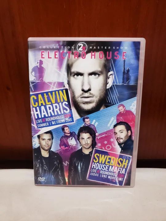 Dvd Electro House Calvin Harris e Swedish house mafia 
