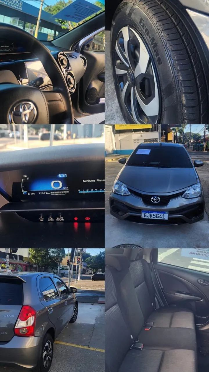 TOYOTA/ETIOS 2018 HB X 13L MT Motor 1.3.