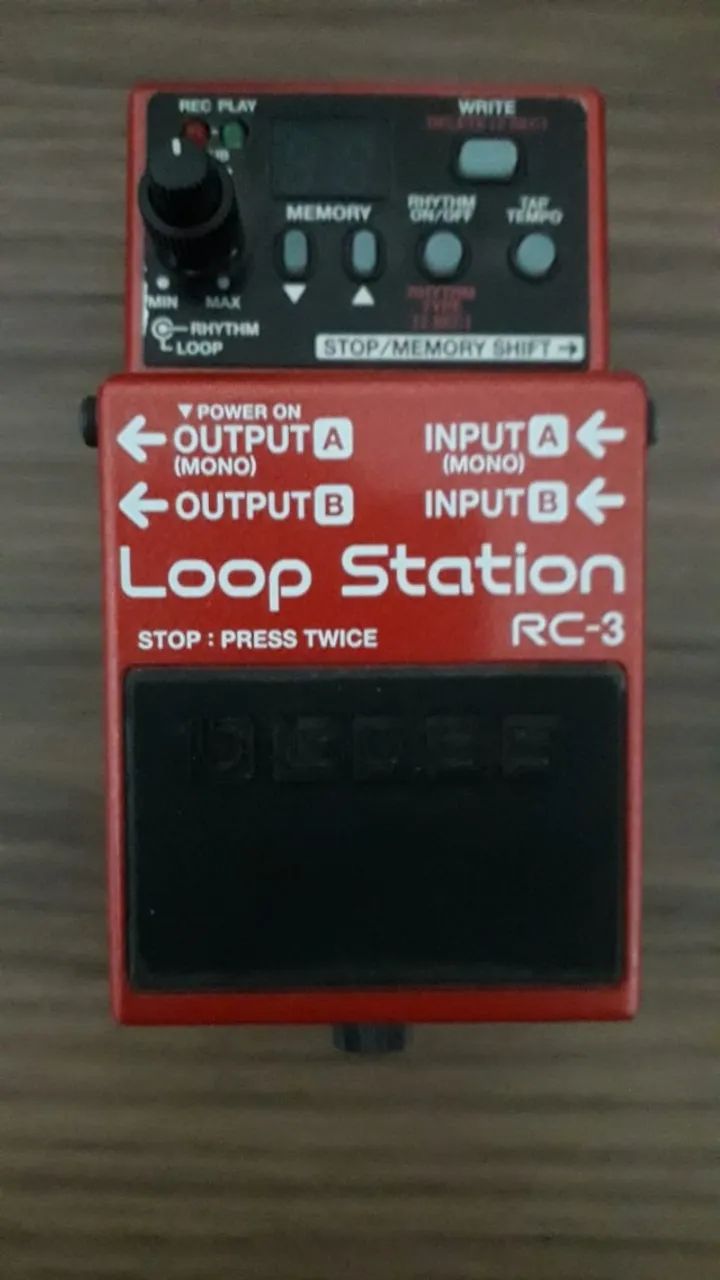 Pedal Boss Loop Station RC-3 - Instrumentos musicais - Brasiléia