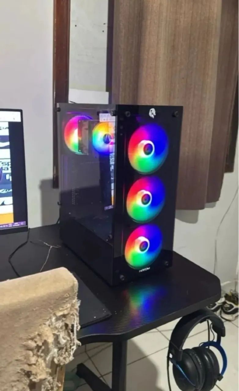 PC semi Gamer com vídeo integrado do processador Vega 7 troca somente por ps5 dou uma volt