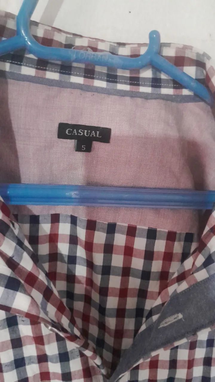 Camisa xadrez masculina - Foto 2