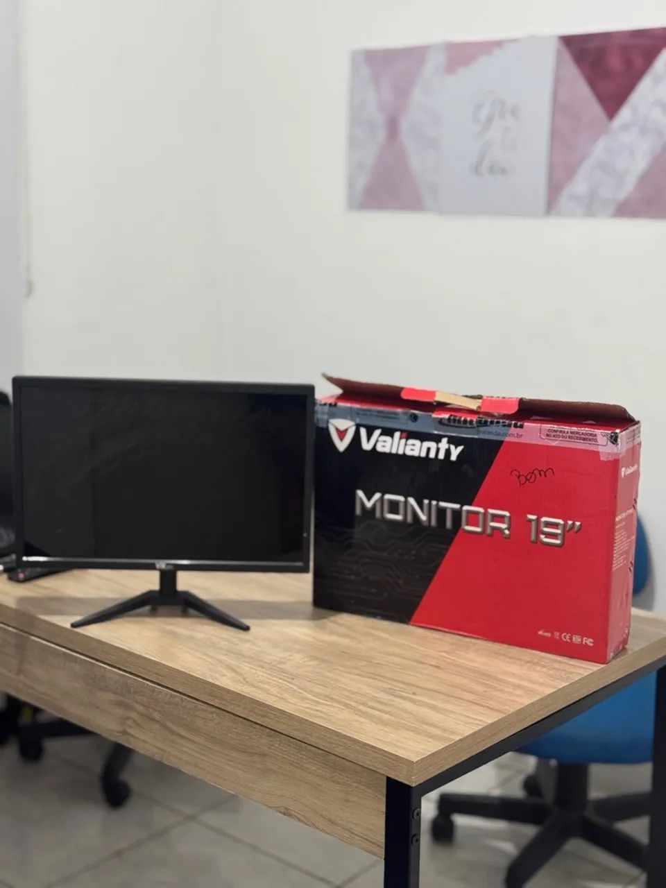 Monitor VALIANTY 19 polegadas HDMI NOVO - 6 meses de garantia  - Foto 4