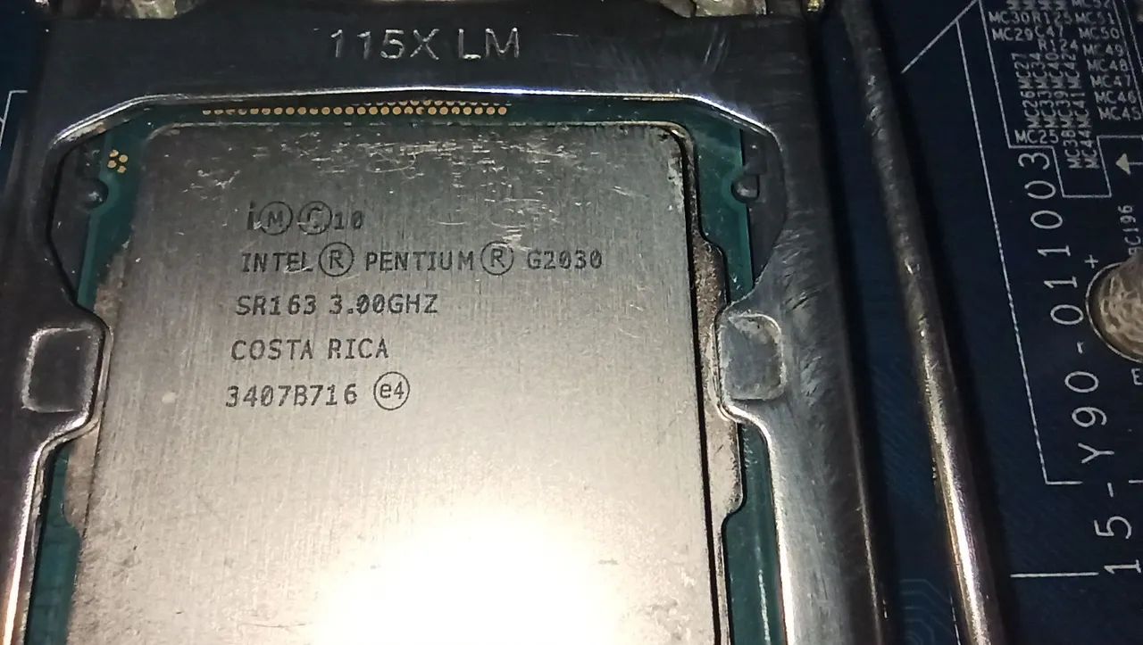 PLACA MÃE H61H2-M2 + PROCESSADOR G2030. - Foto 4