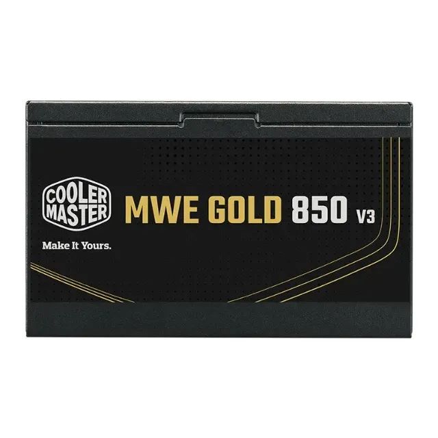 FONTE COOLER MASTER MWE GOLD 850W NOVA COM NOTA FISCAL E GARANTIA! - Foto 2