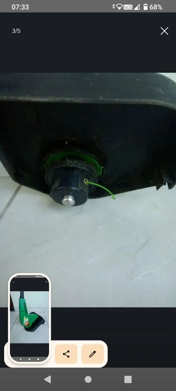 Aparador de grama Trapp 700. - Foto 3