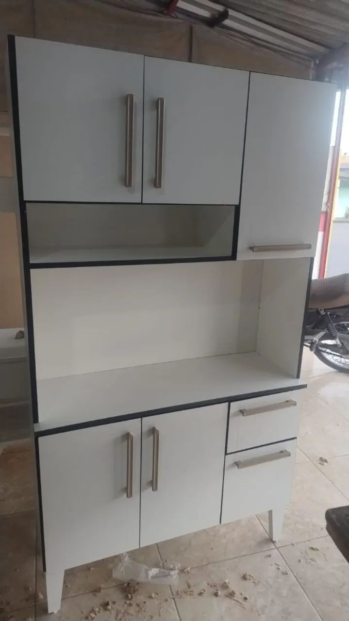 Armário de Cozinha Branco - Foto 3