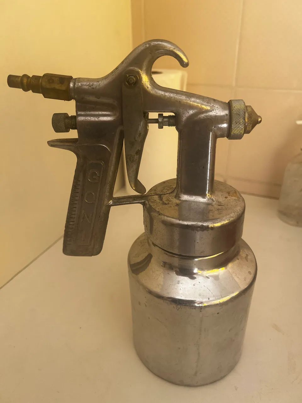 Pistola pintura aluninio