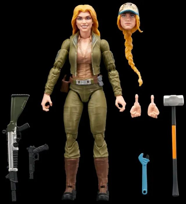 Cover Girl Retro Cardback Gi Joe Classified - Lacrado - Foto 2