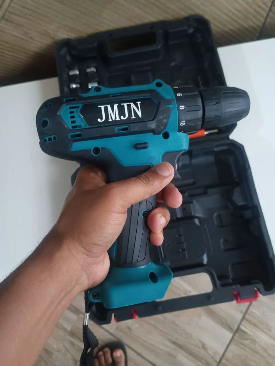 Cordless Screwdriver and Drill with Two Batteries, New, with Carry Case and Accessories
