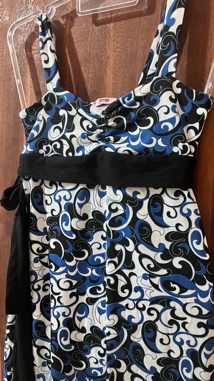 Vestido Feminino Estampado - Tamanho M - Foto 2