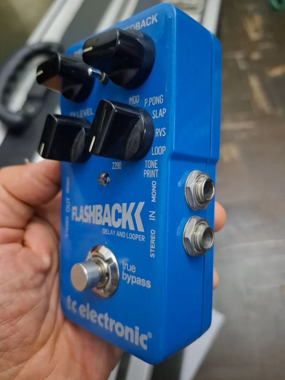Pedal Flashback Delay Looper novíssimo  - Foto 2