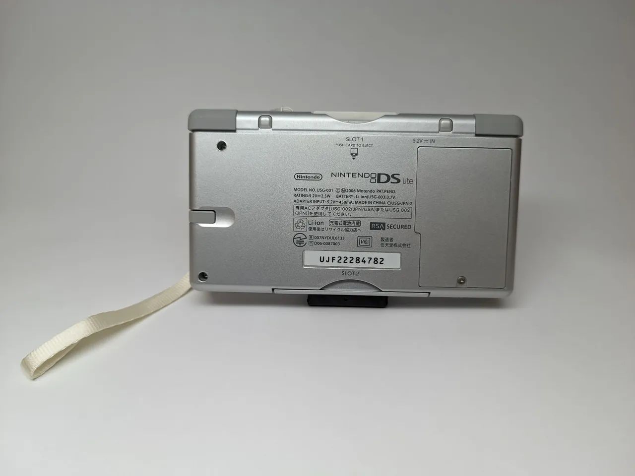 Nintendo DS lite prata - Japonês - Na caixa - Serial batendo - Foto 4