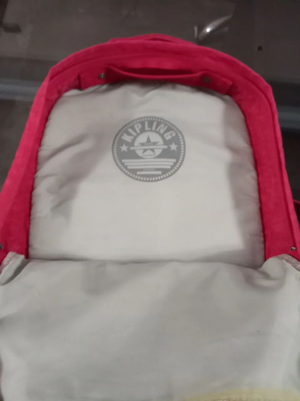 Mochila Kipling Vermelha - Foto 2