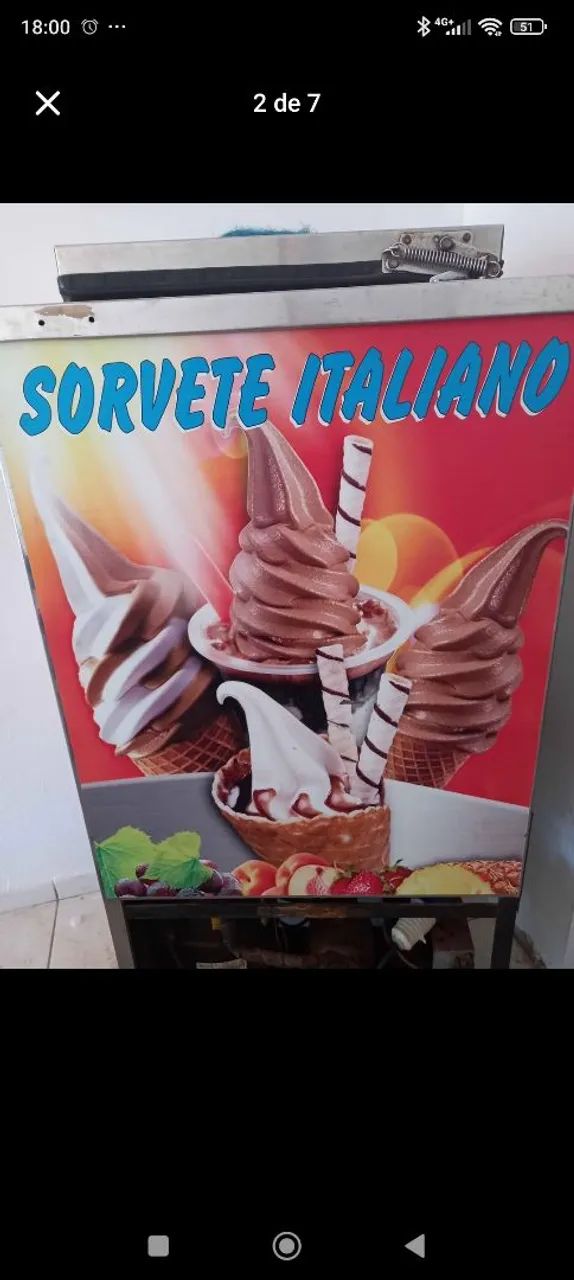 Máquina de sorvete expresso  - Foto 4