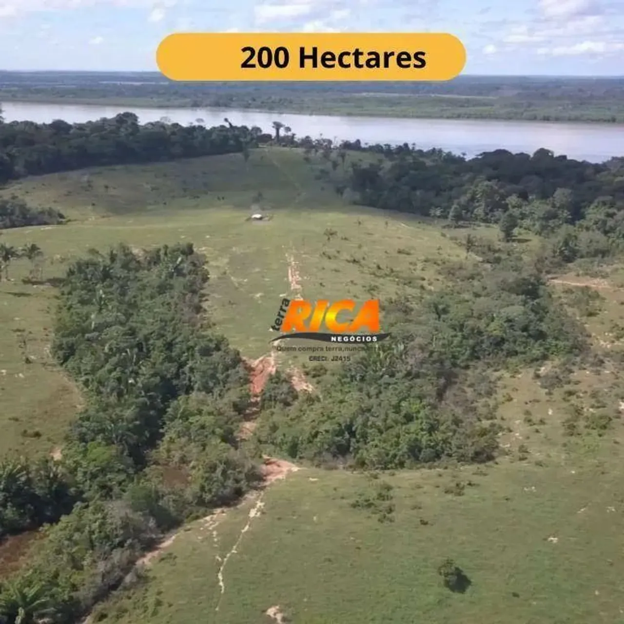 Vende se excelente fazenda em Rondônia 736 hectares às margens do Rio Madeira