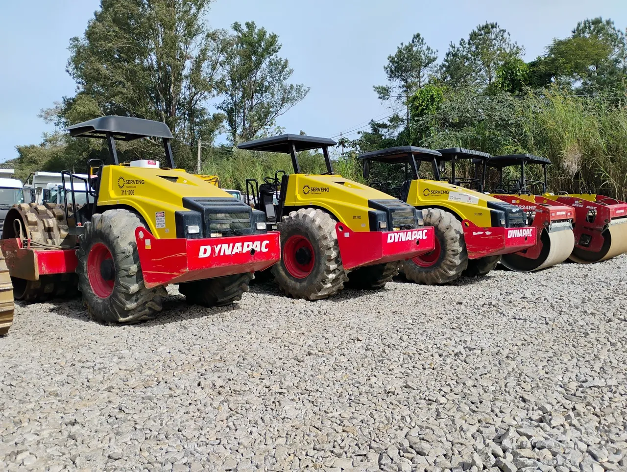 Rolo Compactador Dynapac