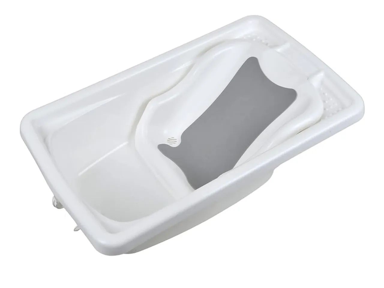 Banheira bebê Burigotto Kit Banho Branco - Foto 5