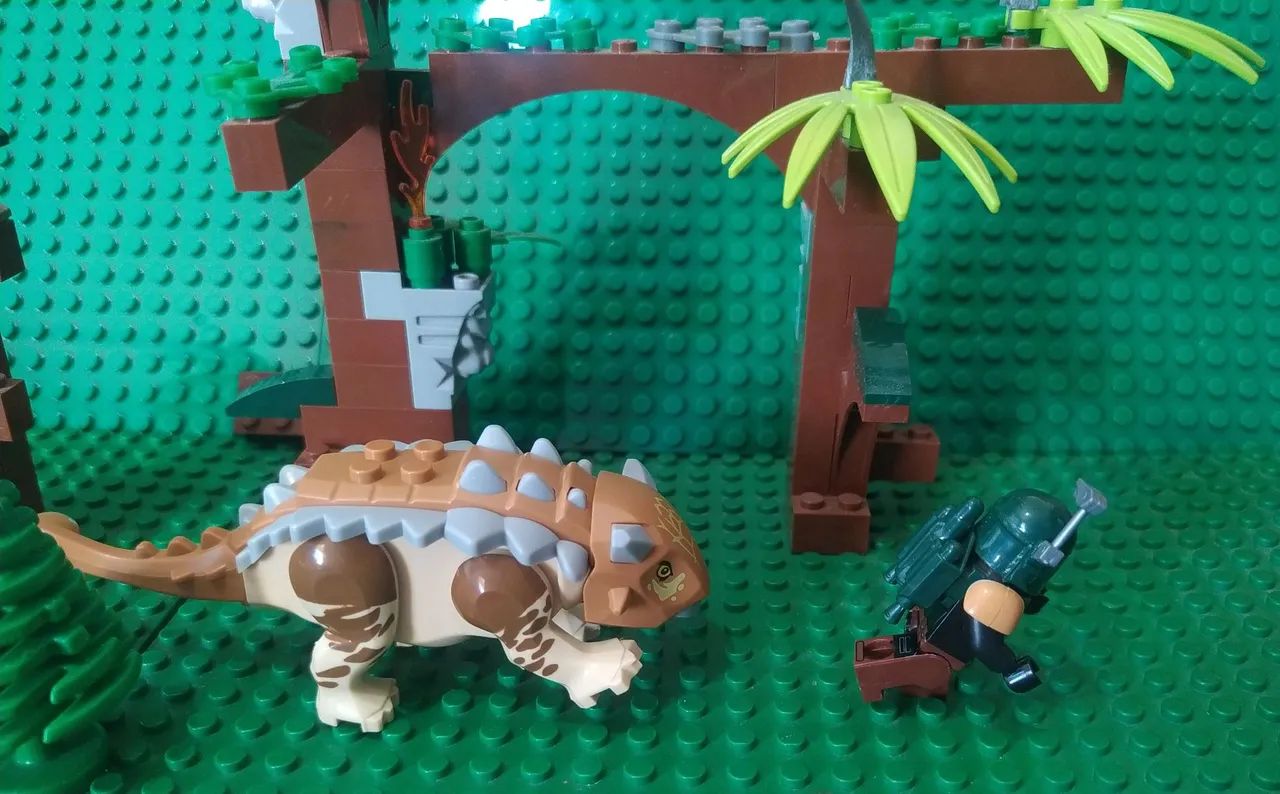 Dinossauro Anquilossauro - Parque dos Dinossauros  - Foto 5