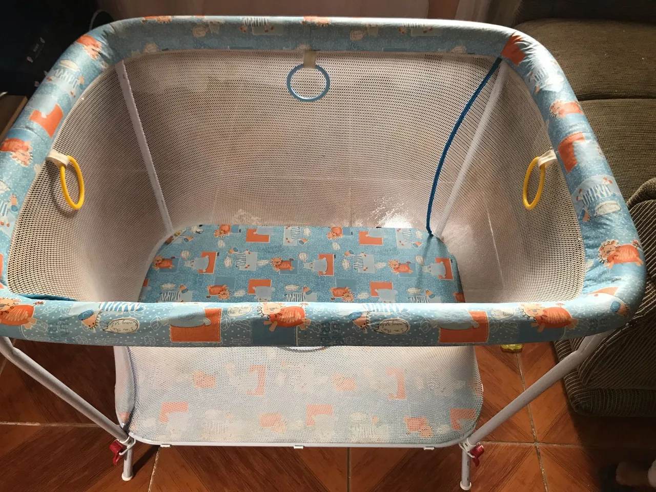 Cercado Infantil - Azul e Laranja
