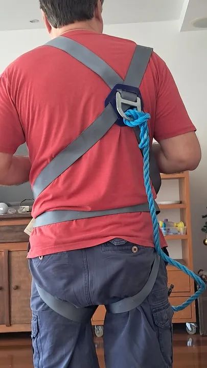 Cinto de Segurança mac plastic com talabarte  - Foto 2