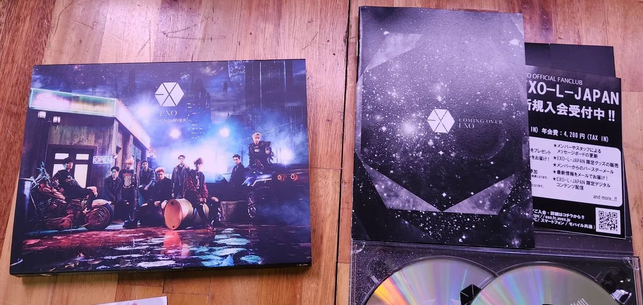 Álbum Japonês EXO - Coming Over (CD / DVD) - CDs, DVDs etc