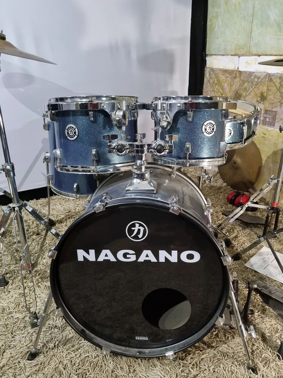 Bateria Acústica Nagano Garage band - Foto 4