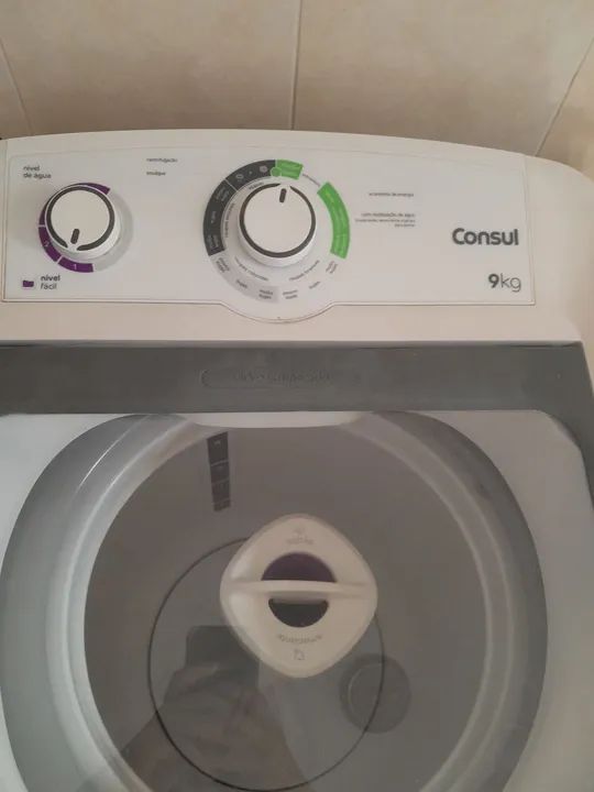Maquina de Lavar Roupas 9kg, Consul, Semi-Nova Exc.Estado! Entrega Grátis + garantia! - Foto 2