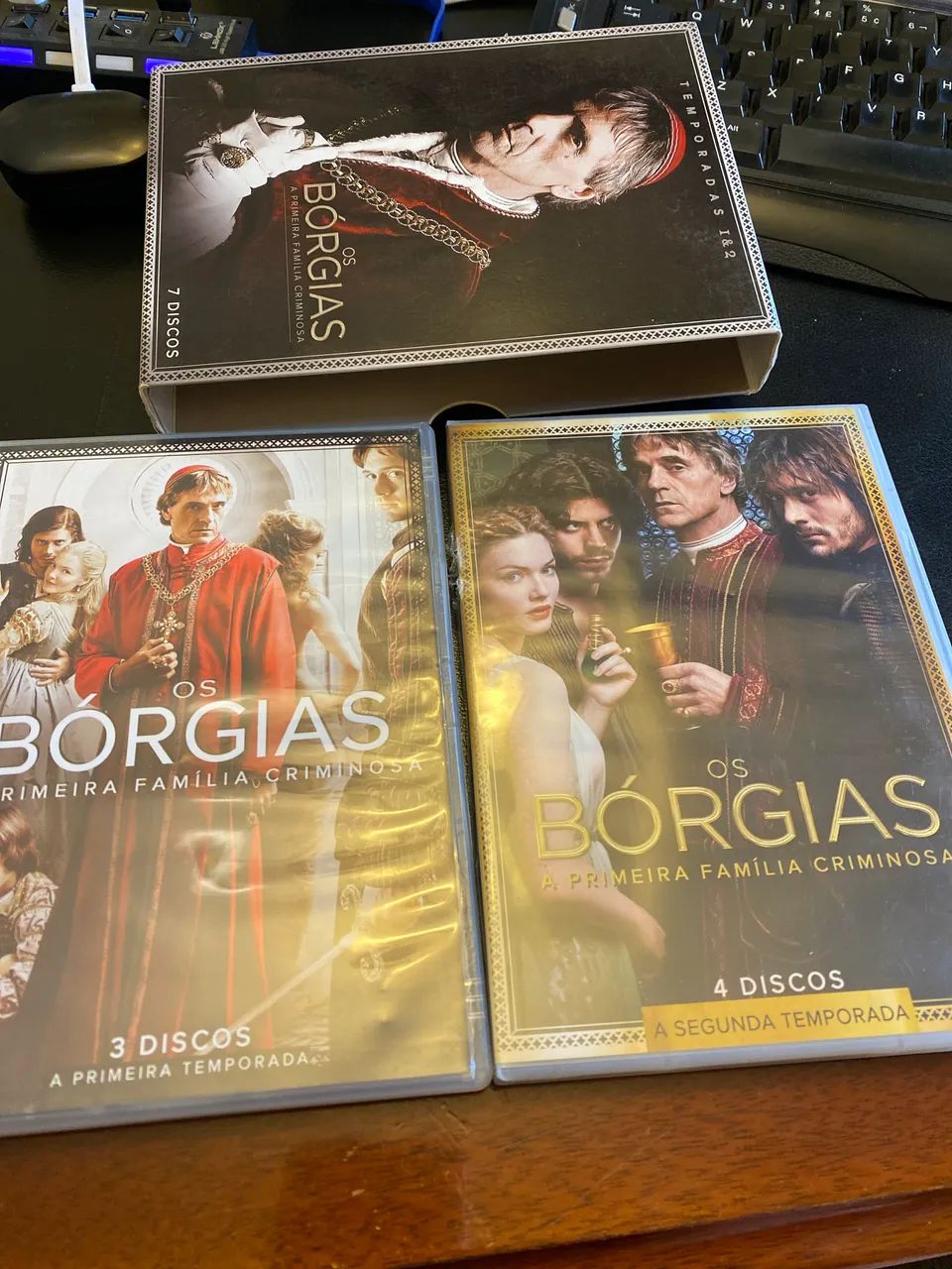 Box DVD Os Bórgias Temporada 1 e 2  - Foto 4