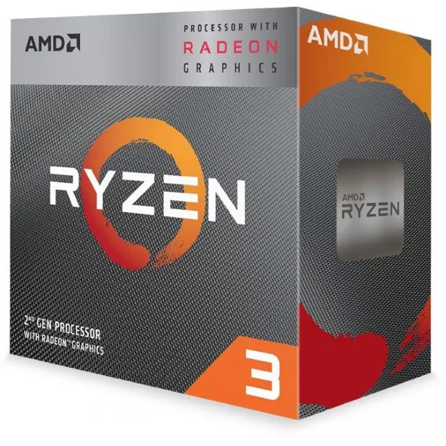 Processador Ryzen 3 3200g (Vídeo Integrado) AMD AM4 BOX - Novo com NF e Garantia - Foto 3