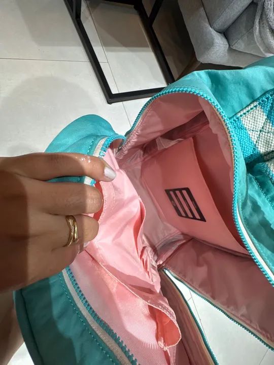 Mochila escolar Kipling - Azul - Pequena - Foto 5