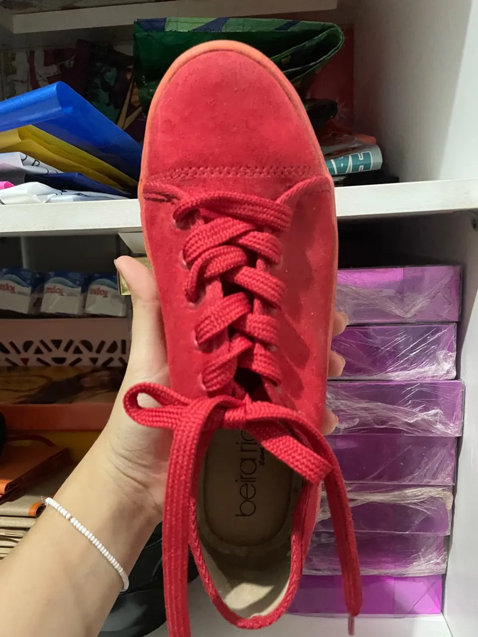 Tênis Vermelho Beira Rio