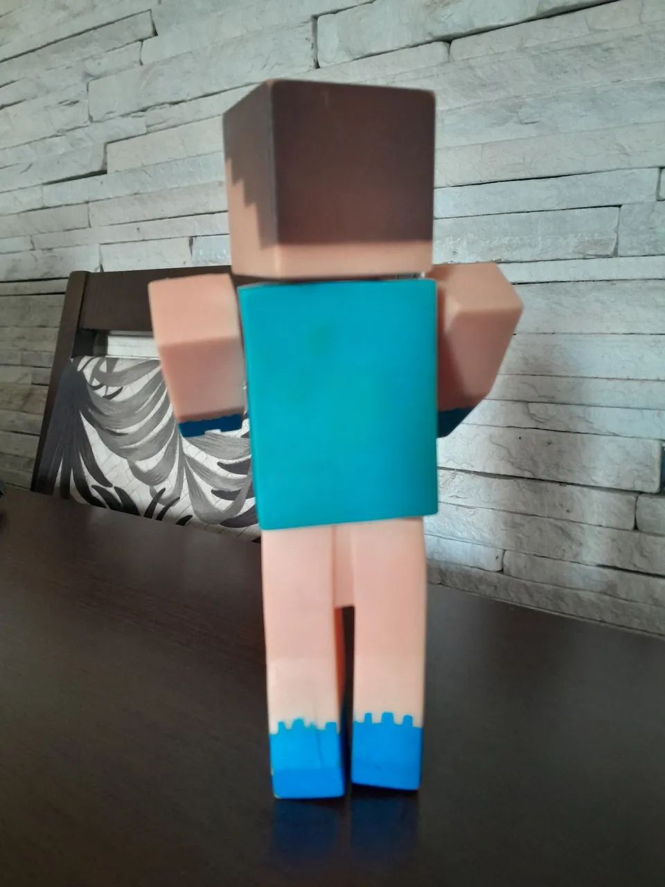 Boneco Minecraft Steve - Borracha  - Foto 3