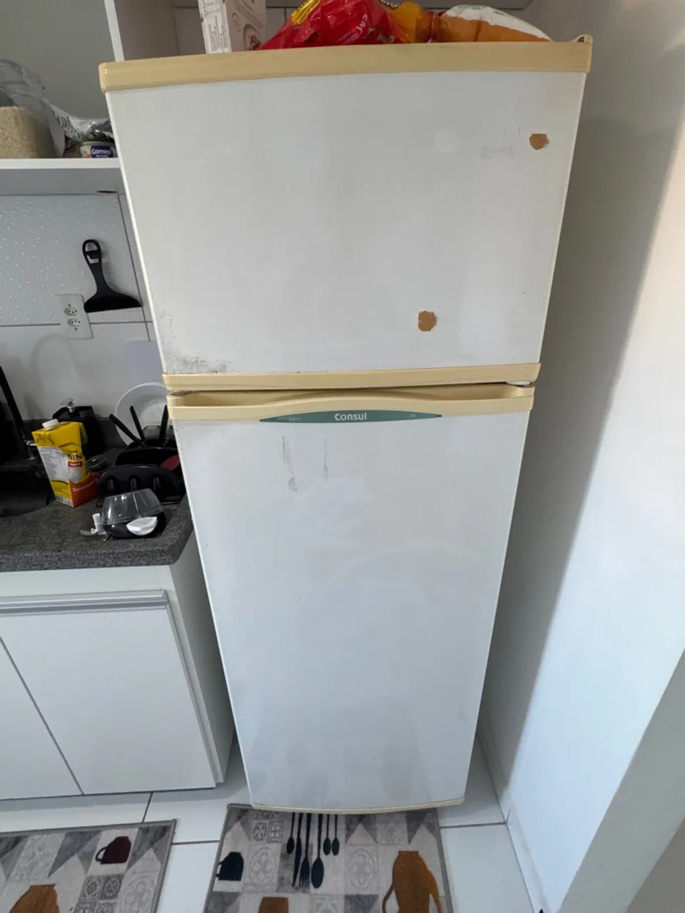 Funciona normal Geladeira Consul Frost Free