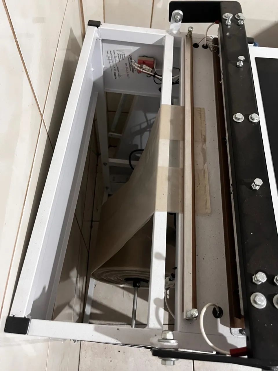 Máquina para fazer sacola Saco de Lixo Compacta bag manual 