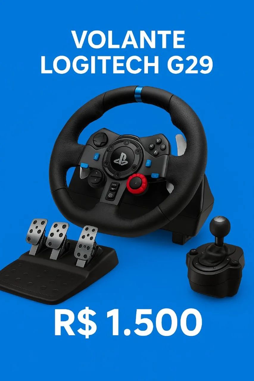 Logitech G29 Steering Wheel64308893934849120