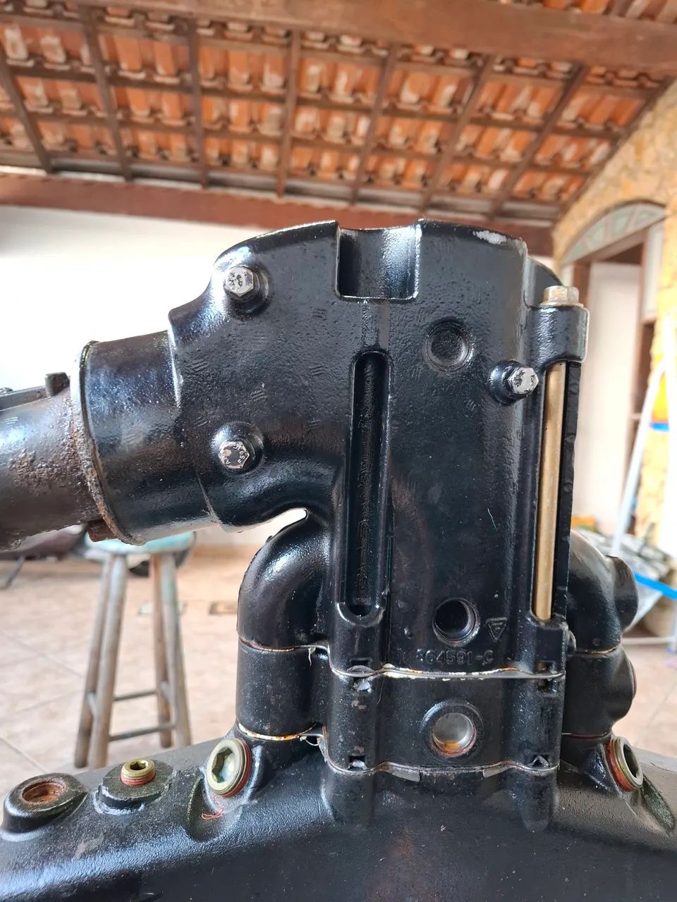 Mufla Completa V6 V8 Mercruiser MAG 5.7 6.2 5.0 4.3  - Foto 3