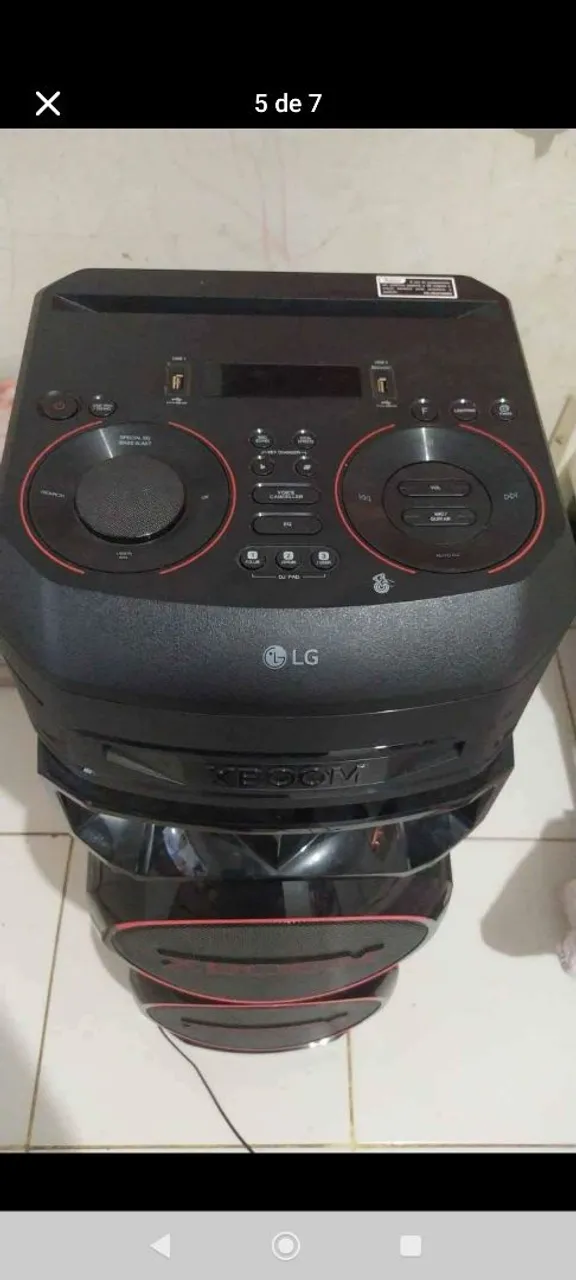 Aparelho de Som LG Xboom