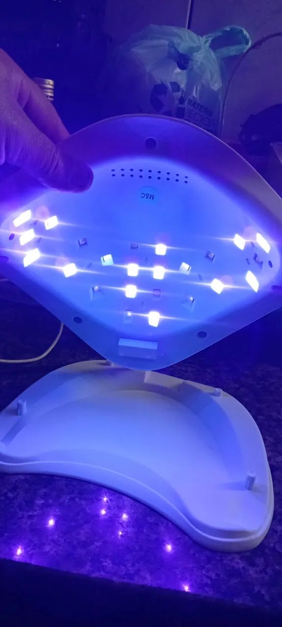 Secadora de unhas led  SUN 5  UV LED NAIL LAMP  48W  TIMER Display Digital  10/30/60 s   - Foto 3