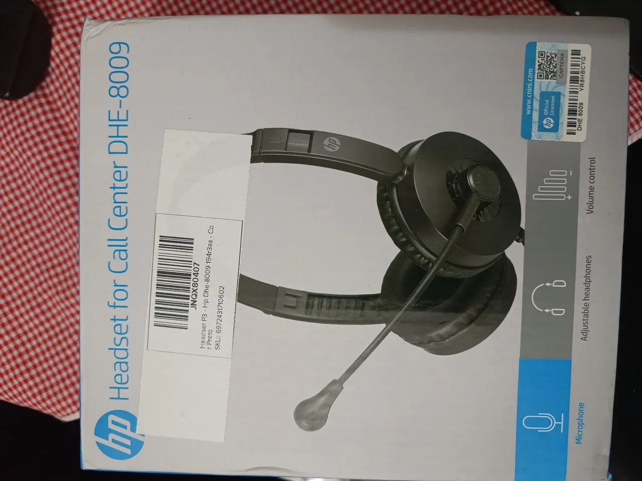 Headset HP DHE-8009