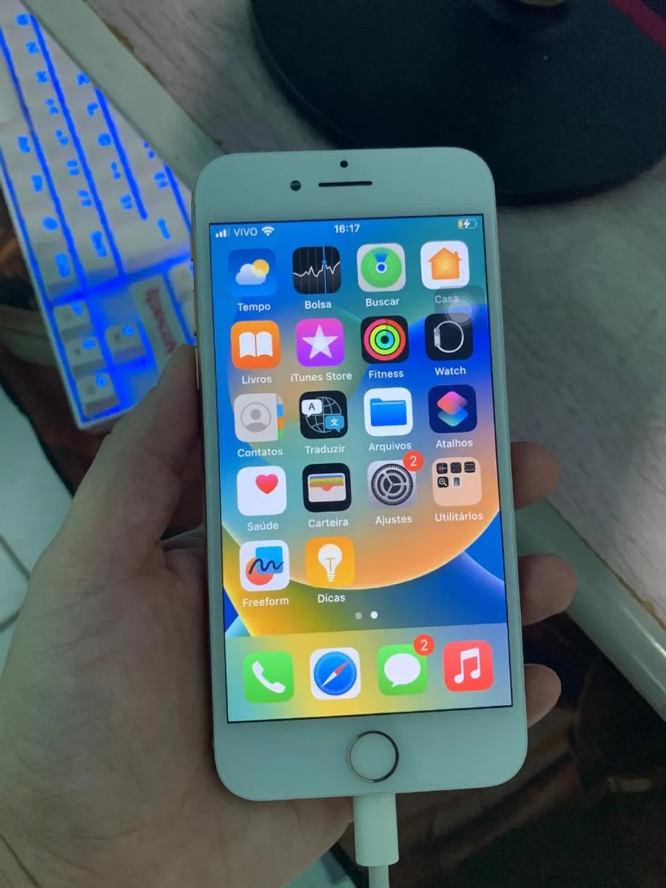 iPhone 8 64gb funcionando perfeitamente