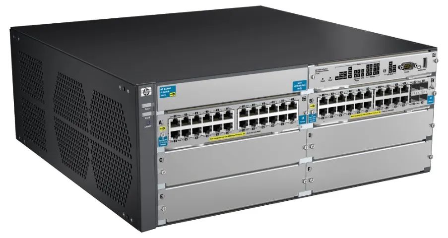 Switch chassis Hp e5406 Gigabit PoE - Foto 2