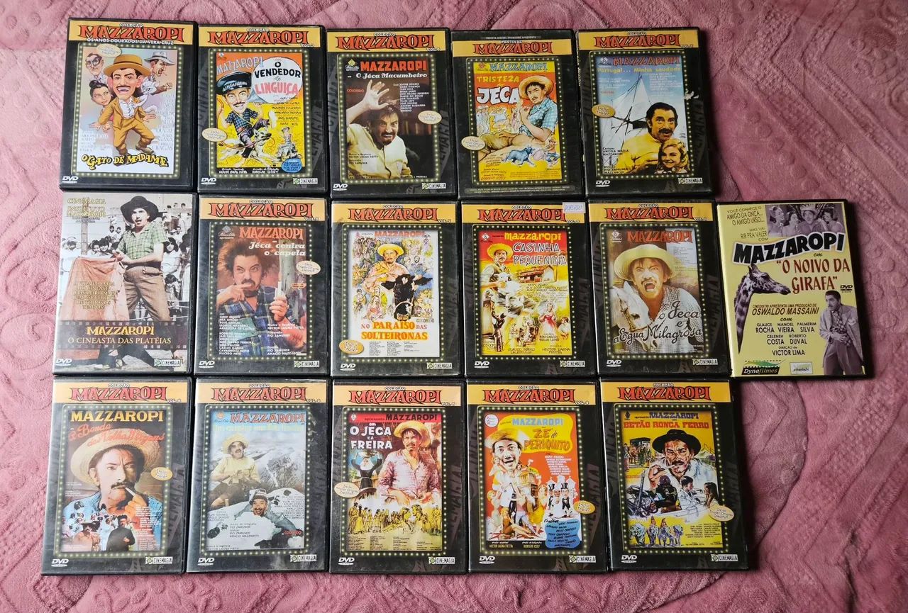 DVD Lote Mazzaropi