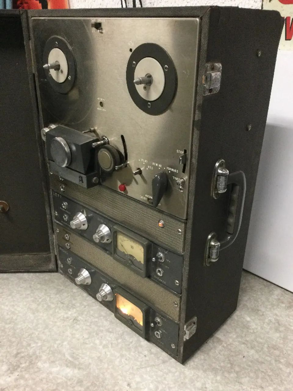 gravador de rolo antigo akai - Foto 5