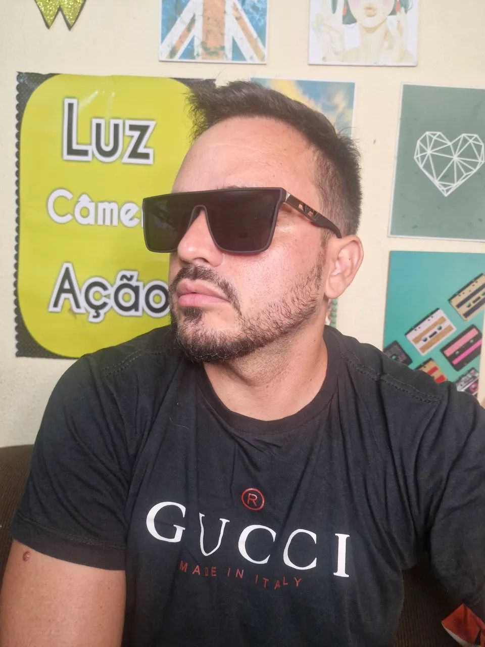 Óculos de sol masculino