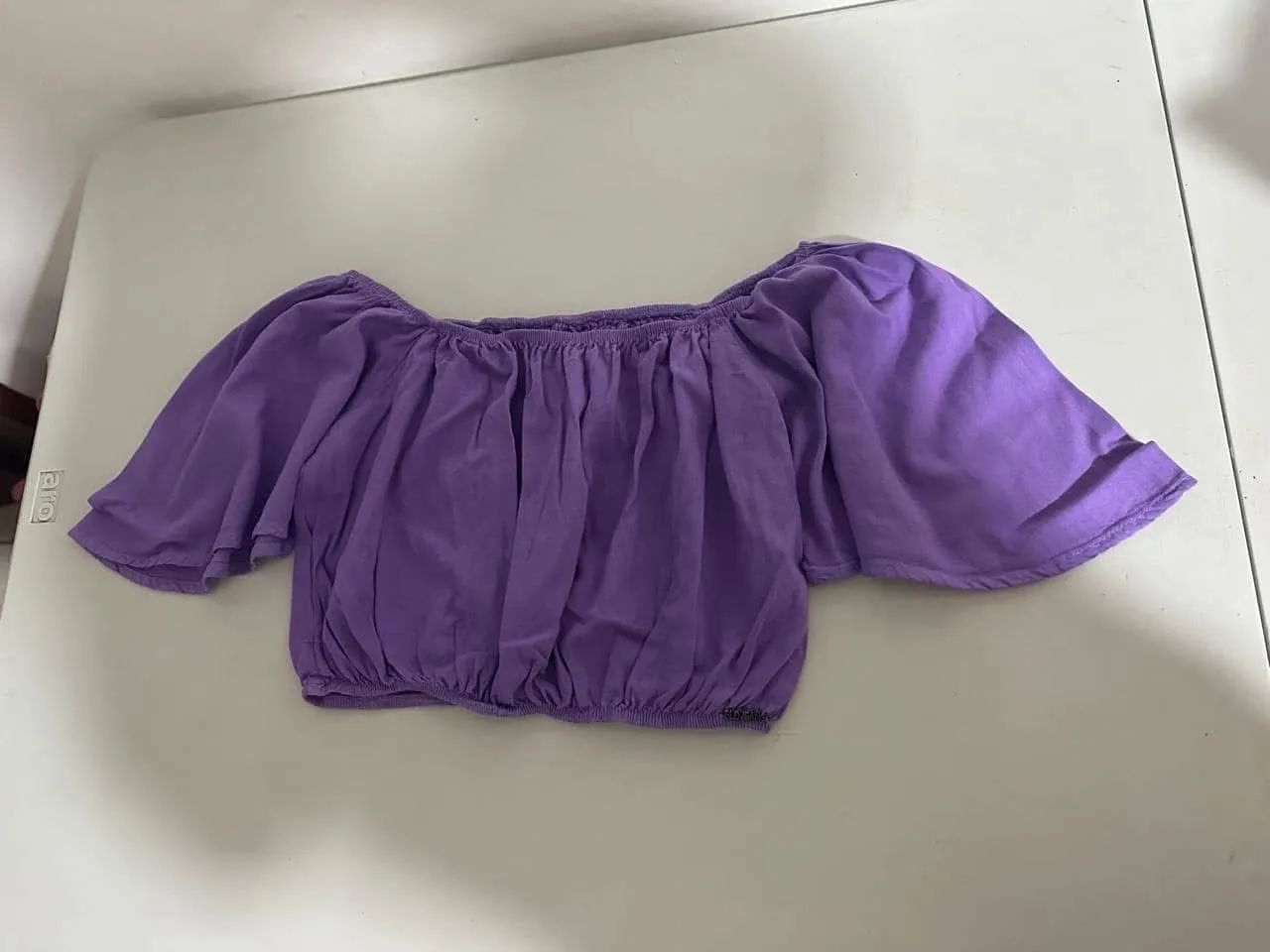 Blusa Ombro a Ombro Roxa - Foto 2