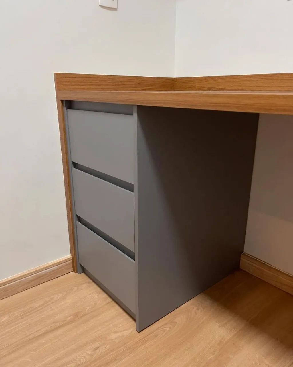 Mesa Gamer em L com Gaveta - Foto 5