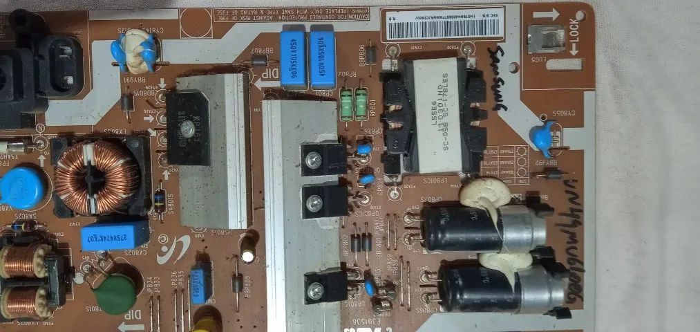 Placa Fonte TV Samsung BN44-00807F L55S6R Original - Foto 2