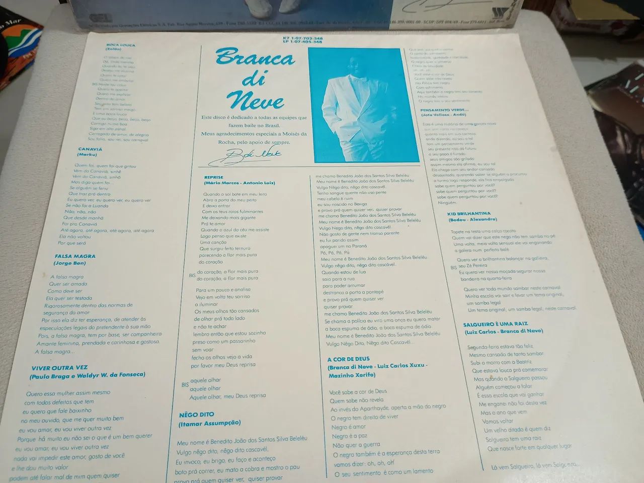 Disco de vinil Branca de vol1 - Foto 4