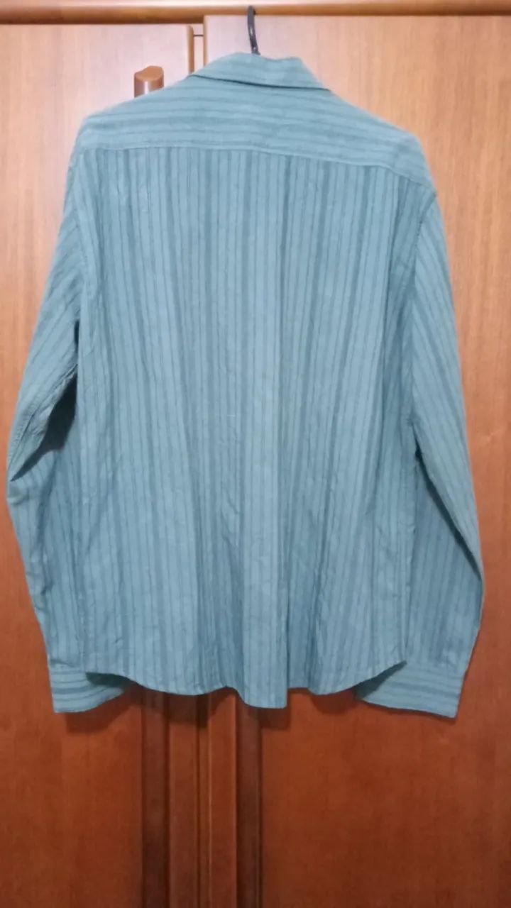 Camisa Khelf, verde musgo, XG. - Foto 3